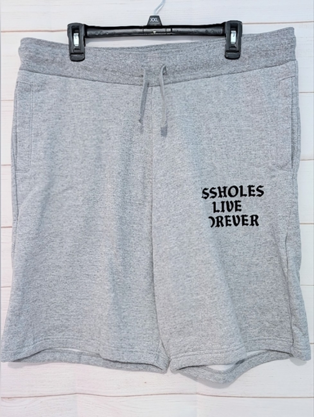 Nwot ALF / Assholes Live Forever ♾️ Fleece Lined Jogger Shorts Size XXL